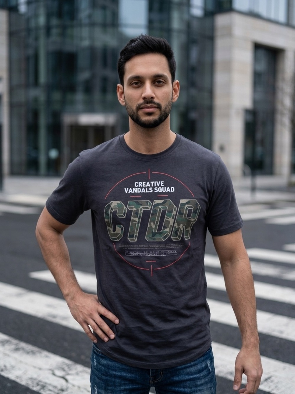 Creative Vandals Squad CTDR Graphic Tee - Black by Soft-Wear Supply Co.
